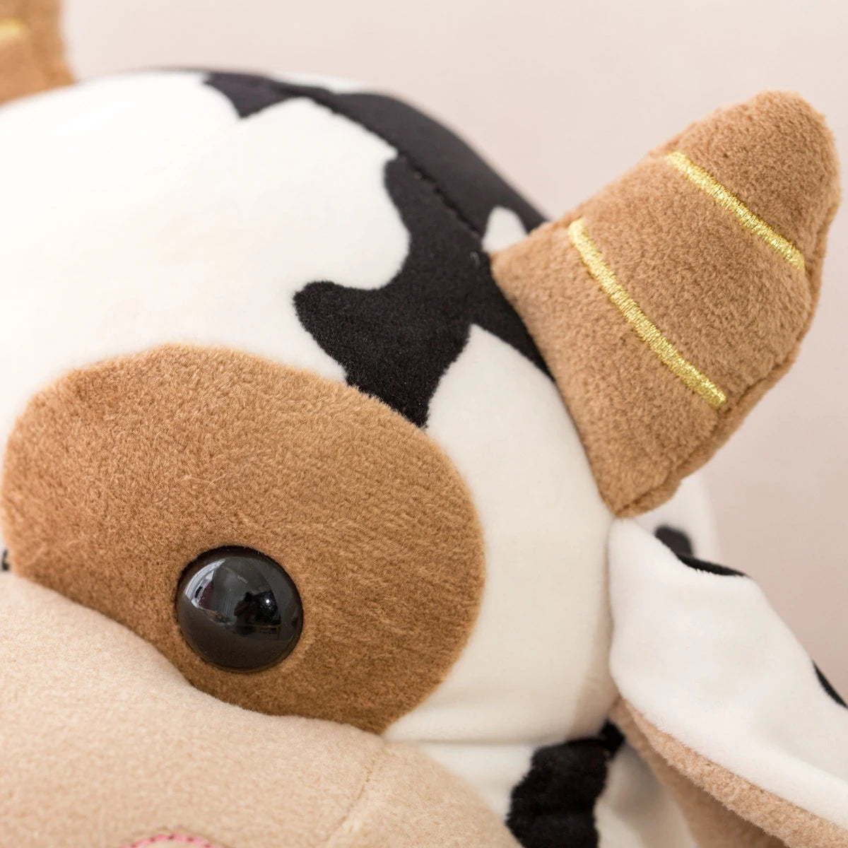 Smiley Stuffed Cow